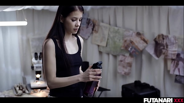 Download Video - Teen Lesbian Girl Grows Futa Cock - Big Boobs MILF Little Puck Gets Fucked by Young Shemale