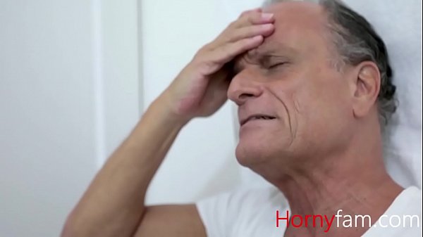 Stepmom locks up her useless husband, fucks stepson senseless