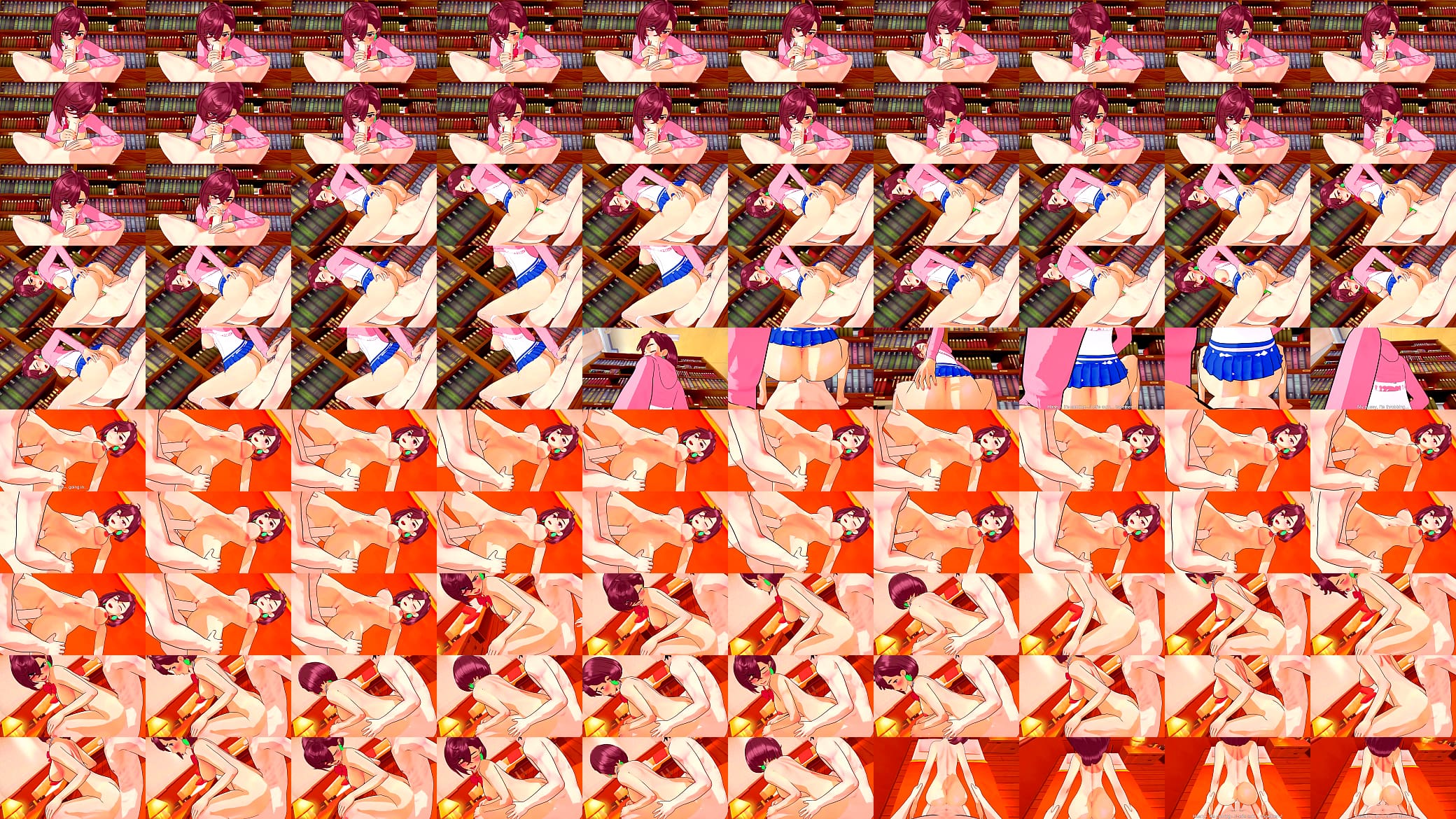 Fucking Momo Ayase until she Squirts - 3d Hentai animation 预览图