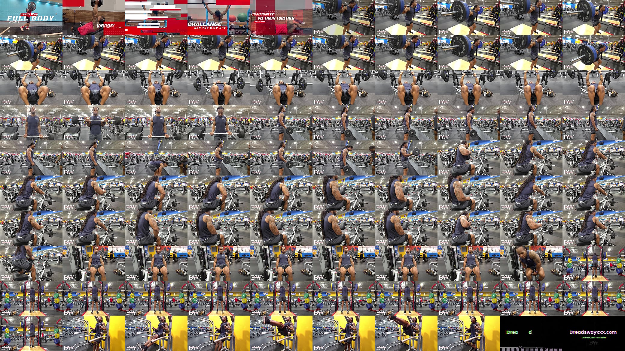 Workout Like A Dreads Way - Fullbody Routine 1 预览图