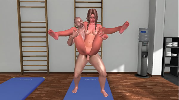 Rebecca helps her best friend lose weight with sex