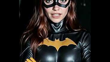 Batgirl banged by bold officer on the scene