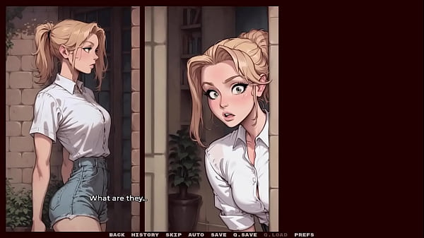 Download Video - Big BLACK Cock Fucks Stepmom While Blonde Teen Watches- Hentai Game