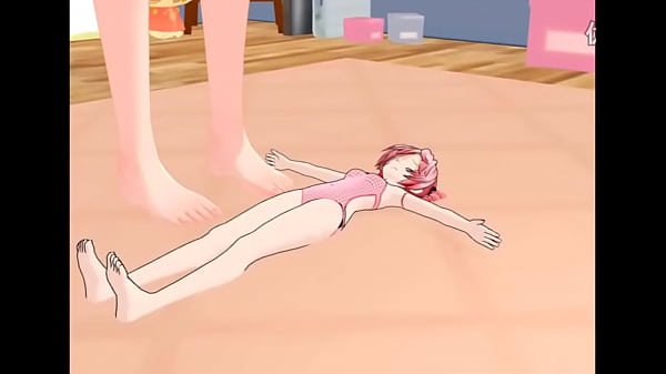 thumb mmd barefoot trample