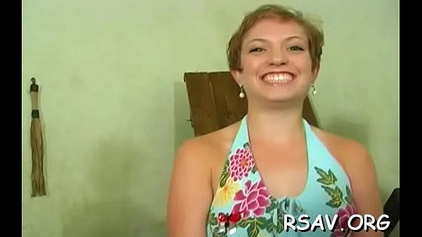 Legal age teenager gets her scoops slapped