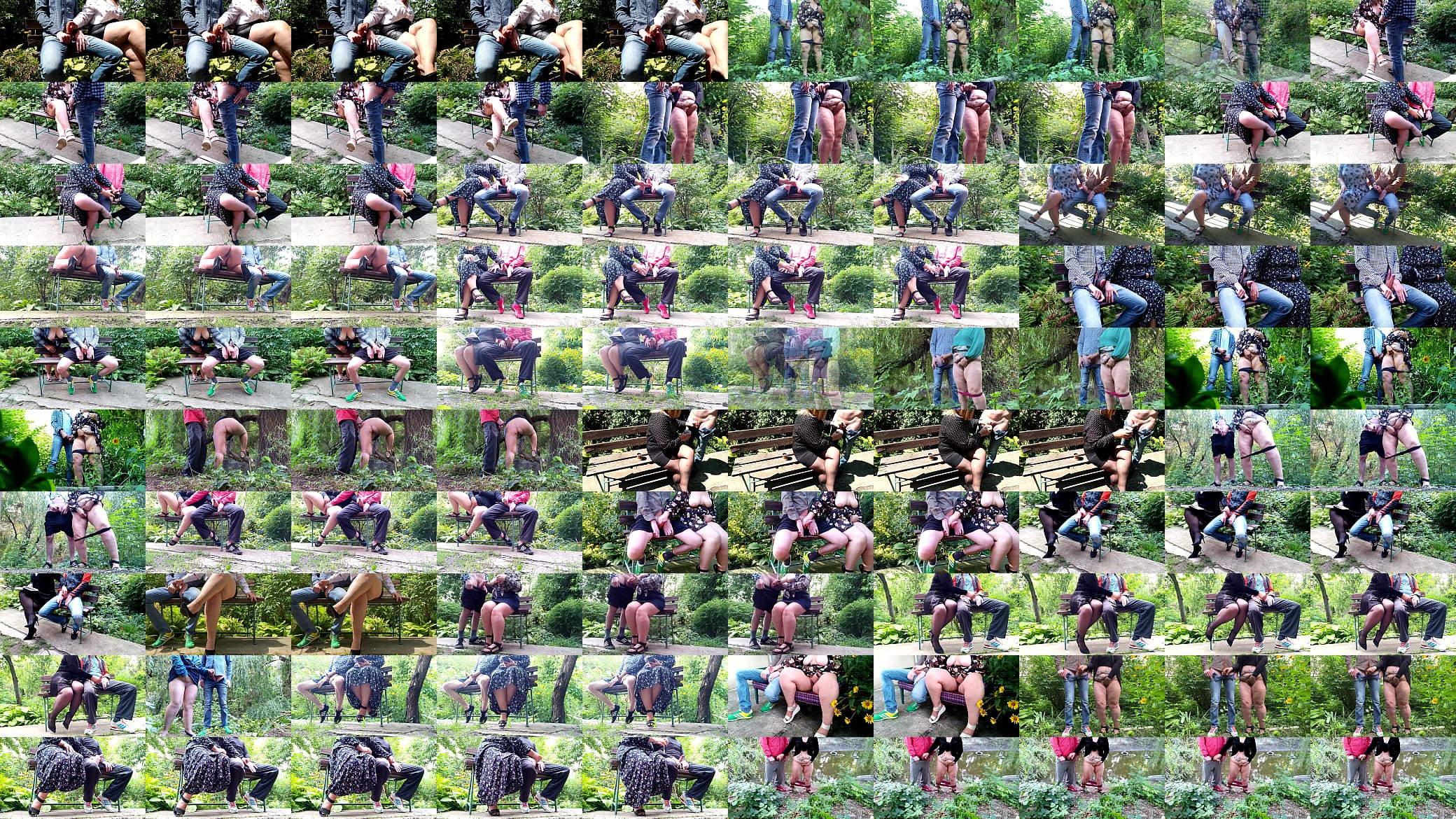 Epic Outdoor Cumshot Compilation 预览图