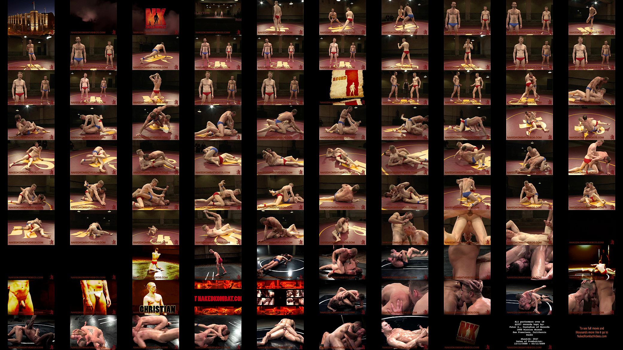 Gays wrestling and rough fucking after match 预览图