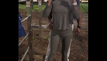 I fucked this delicious, slutty married woman in front of her cuckolded husband. The big-dicked personal trainer is going to give the slutty married woman a workout and then fuck her.