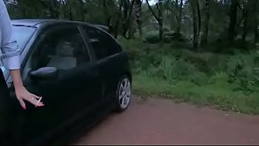 A skinny blonde milf with fake tits is fucked by two horny guys and then facialized hard