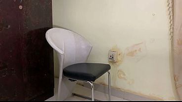Headmaster and his secretary on sex chair