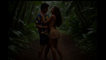 ハワイアンバケーションの夢(美しいハワイ先住民、フェラチオ、アナルセックス、完璧な膣、アナル、犬体位、バケーション、ファンタジーの夢) - AI生成