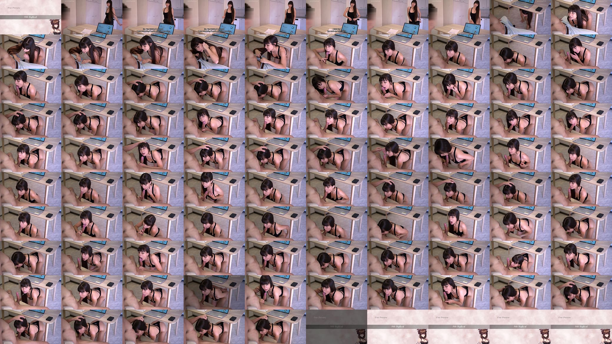 Work Can Wait When You&#039;re Too Horny - Intense Blowjob 预览图
