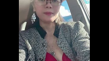 on the car