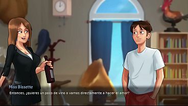 The teacher asked me to stay after class - summertime saga