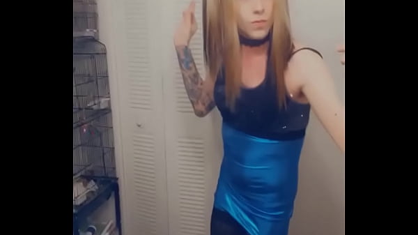 Download Video - Gorgeous Tgirl in Clubbing Attire