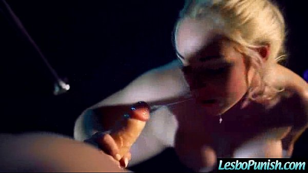 Sexy Lez Get Dildo Hard Punish From Nasty Lesbo clip-04