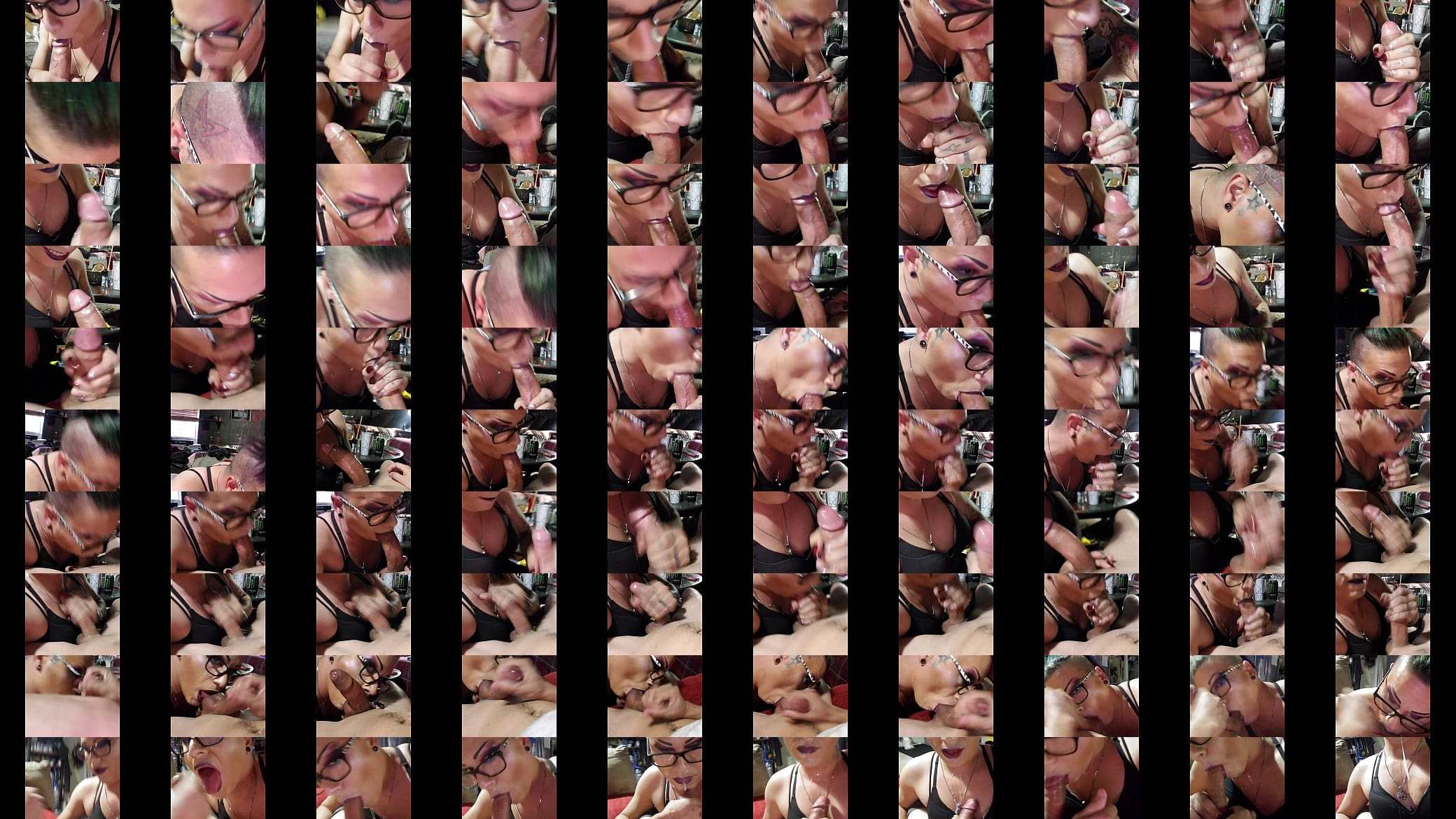 Jojo gets a good throat fucking.  Part 2 预览图