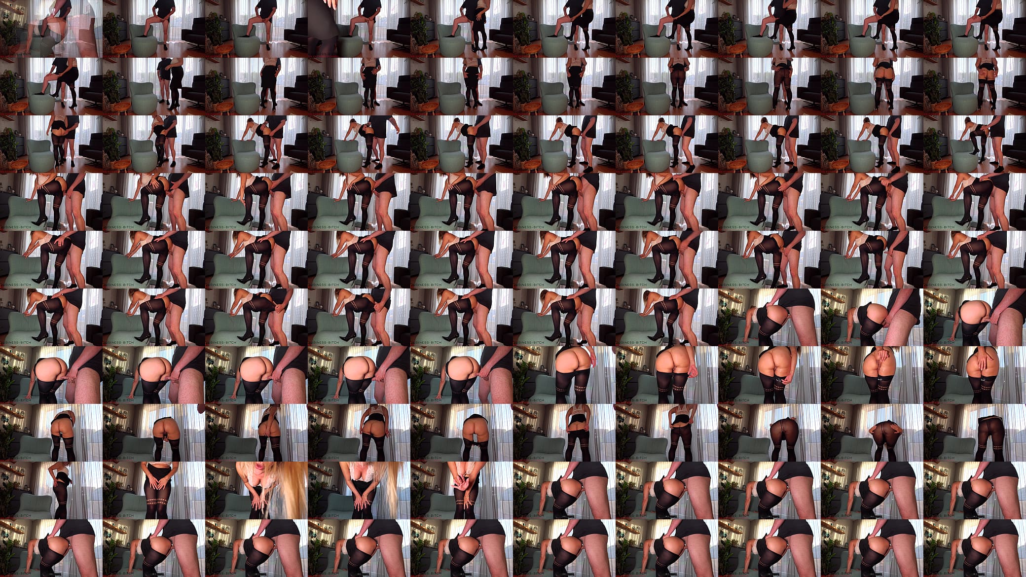 hot curvy personal assistant wants sex with the boss to get her nylons dirty - business-bitch 预览图