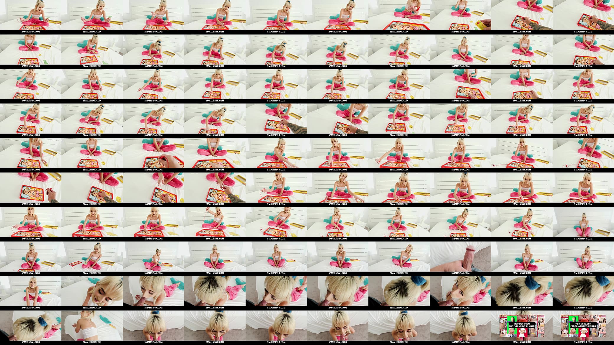 SmallSis4K - Petite Blonde Teen Stepsister Truth Or Dare POV - Jessie Saint, Jay Rock 预览图
