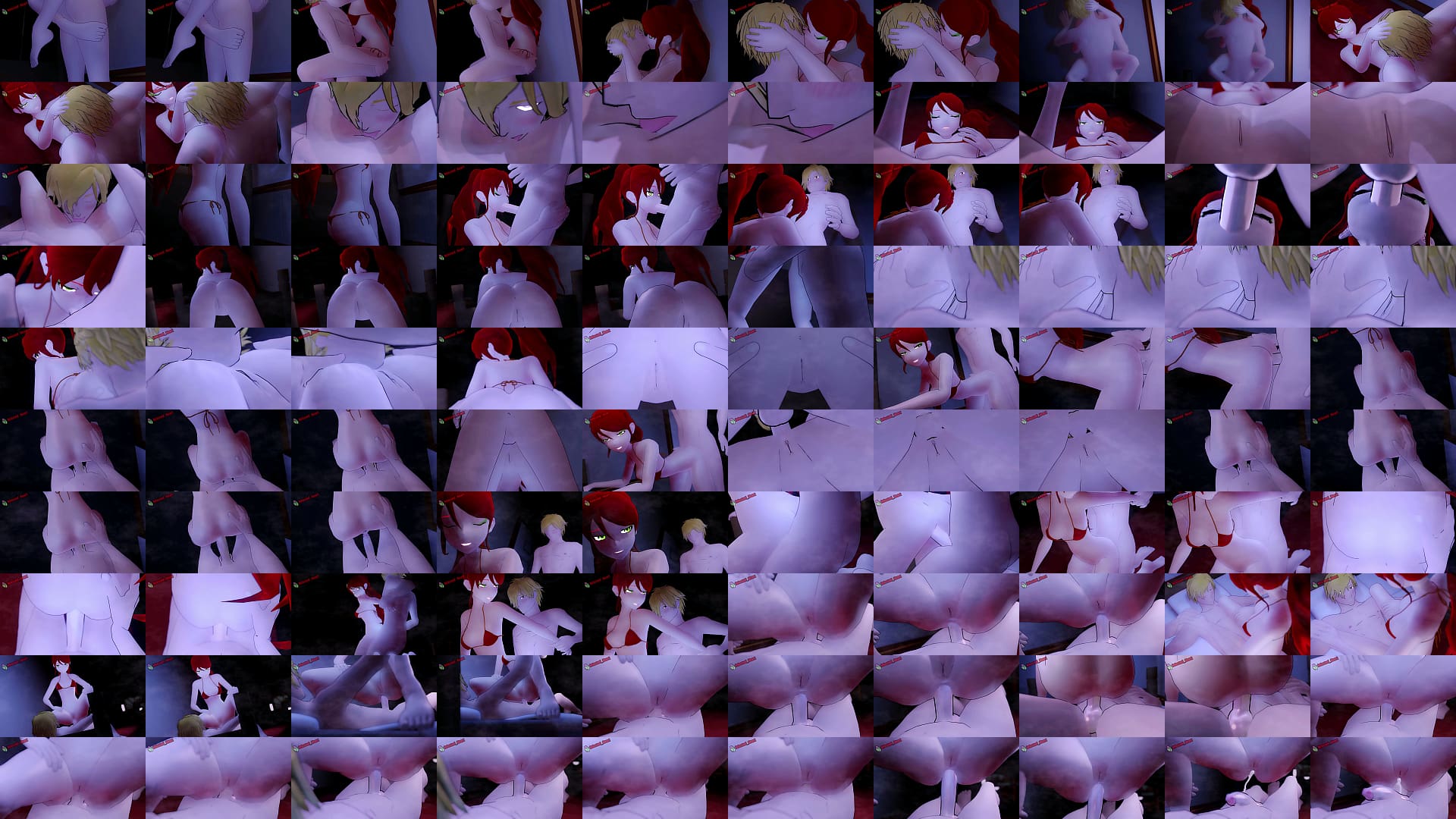 Jaune and Pyrrha Anal Sex - Bikini Alt 预览图