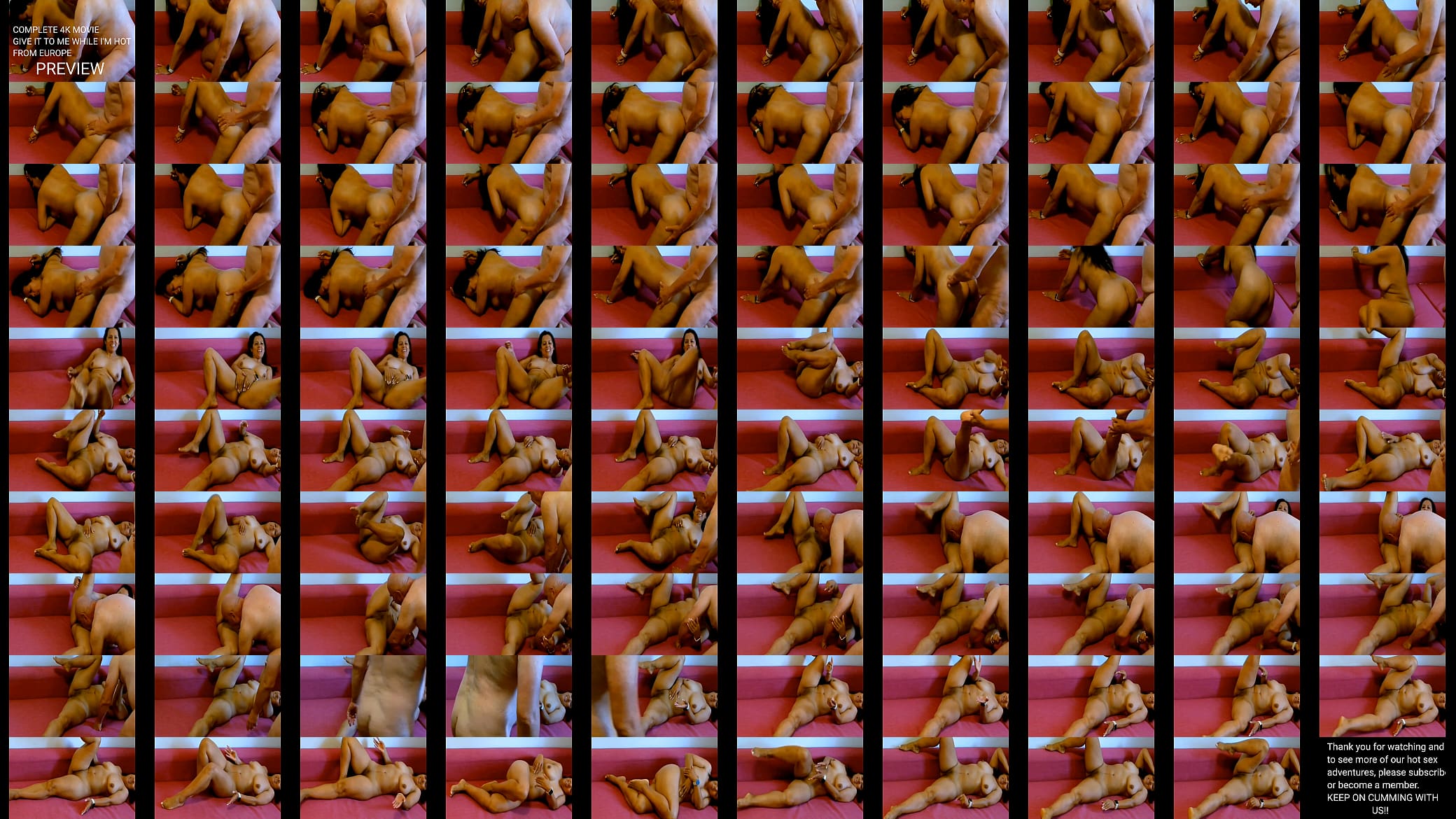 PREVIEW OF COMPLETE 4K MOVIE CUM AND GIVE IT TO ME WITH AGARABAS AND OLPR 预览图