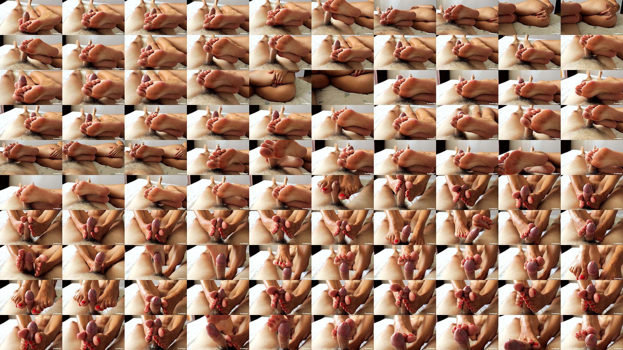 FOOTJOB SEXY SOLES AND HUGE CUM ON FEET AND TOES 预览图