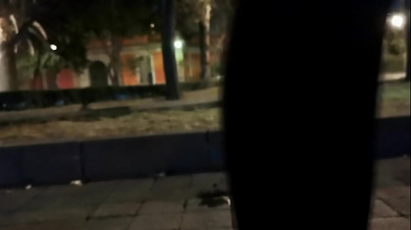 She masturbates in the park, a boy comes over and makes her a jacket to get the milk