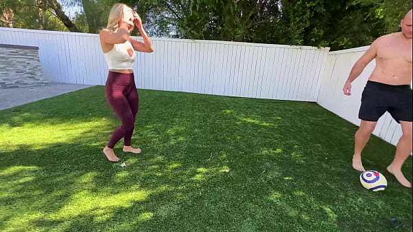 Download Video - Sexy Soccer MILF Comes Over to Play with Neighbor's Balls and Cock - Andi Avalon - JMac