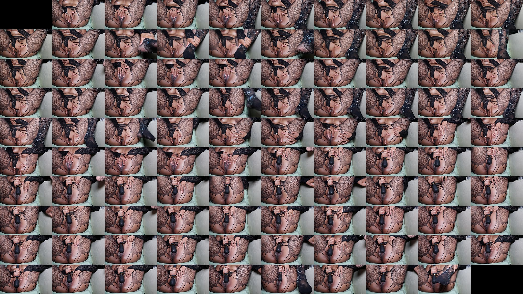 Ebony Got Horny Trying To Get Dressed | Christy Summers Ebony Solo Masturbation 预览图