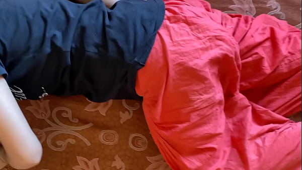 Skinny College Babe Fucks Security Guard All Night