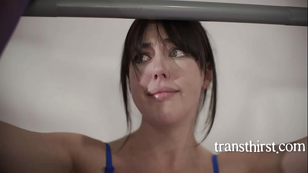 Trans Babe Makes Straight Girl Watch Her Fuck H...