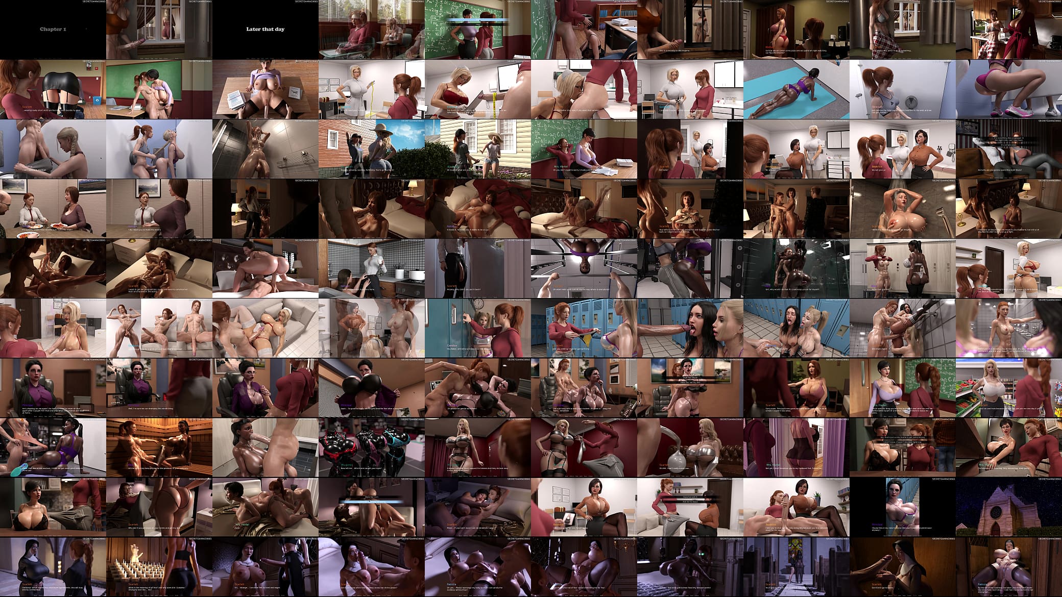 MILF Breeder By serge3dx - Breeding Lots Of Horny BBW MILFS Hungry For Huge Massive Cock 预览图