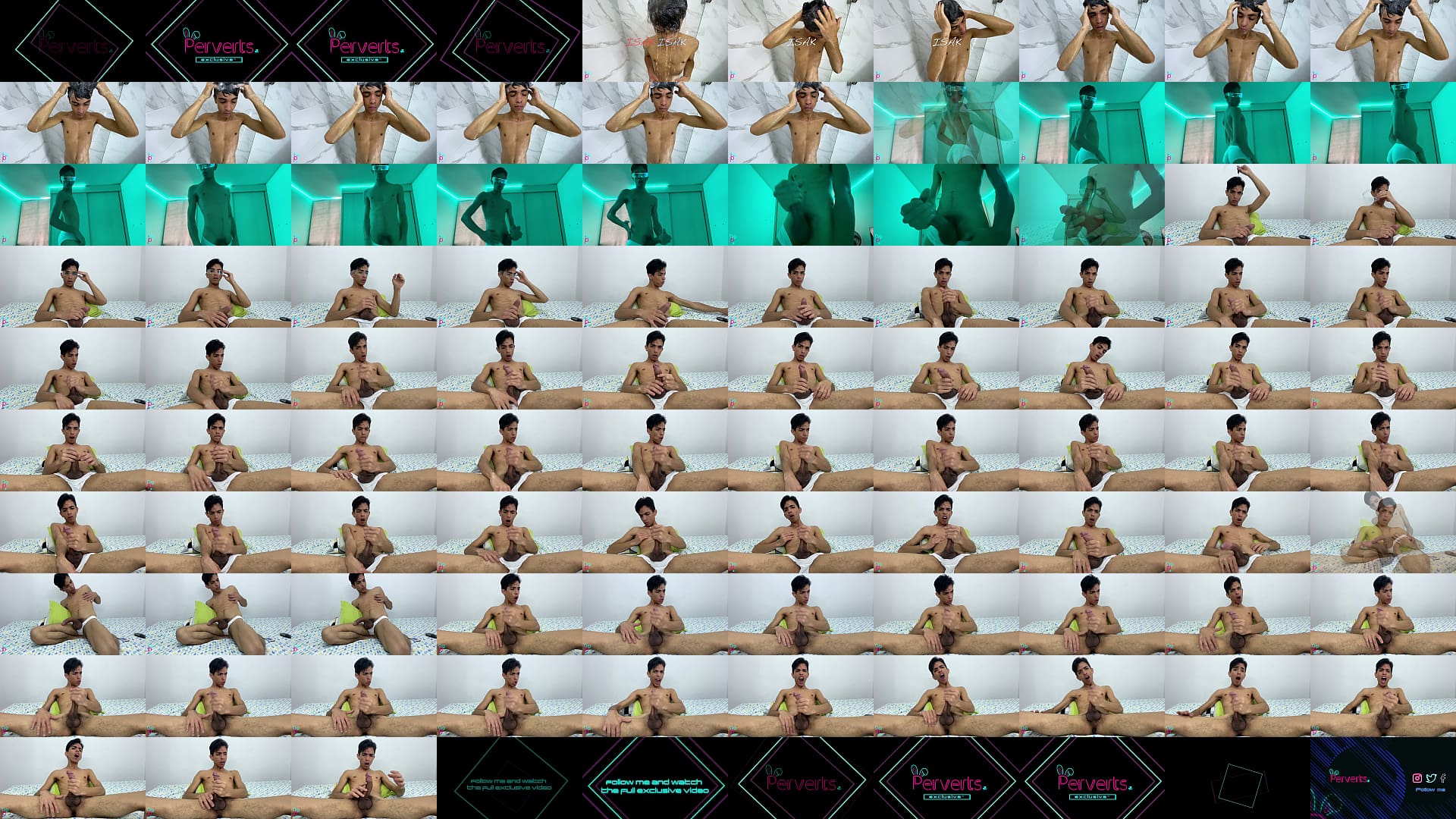 MILK GAMES IN THE SHOWER: LATINO PLEASURES HIMSELF WITH TOYS UNTIL TOTAL ORGASM 预览图