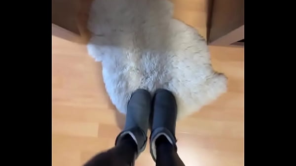 good morning, I wish you a nice week! #feet #fetisch #nylonfetısh #boots  girl