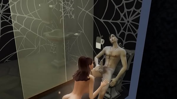 Sex in the club toilet