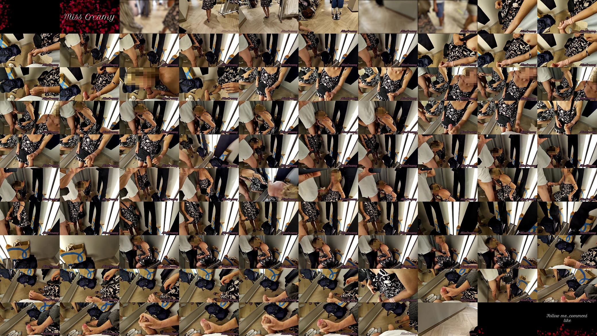 #2 I pull out my cock in front of a young girl in the public dressing room and she helps me cum - Dick Flash - MissCreamy 预览图