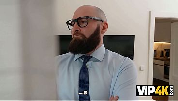 VIP4K. Kinky Wife can't wait to Seduce and Fuck her Husband