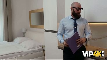 VIP4K. Kinky Wife can't wait to Seduce and Fuck her Husband