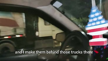 My favorite student offered me her pussy in exchange for discounts on her night driving lessons; I accepted, fucked her right there on the street, and came inside her. Vagninho and DutraSura
