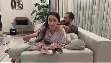 I Put My Dick In Busy Stepsis From Behind But I Didn't Get My Dick Out In Time And Cum In Pussy...
