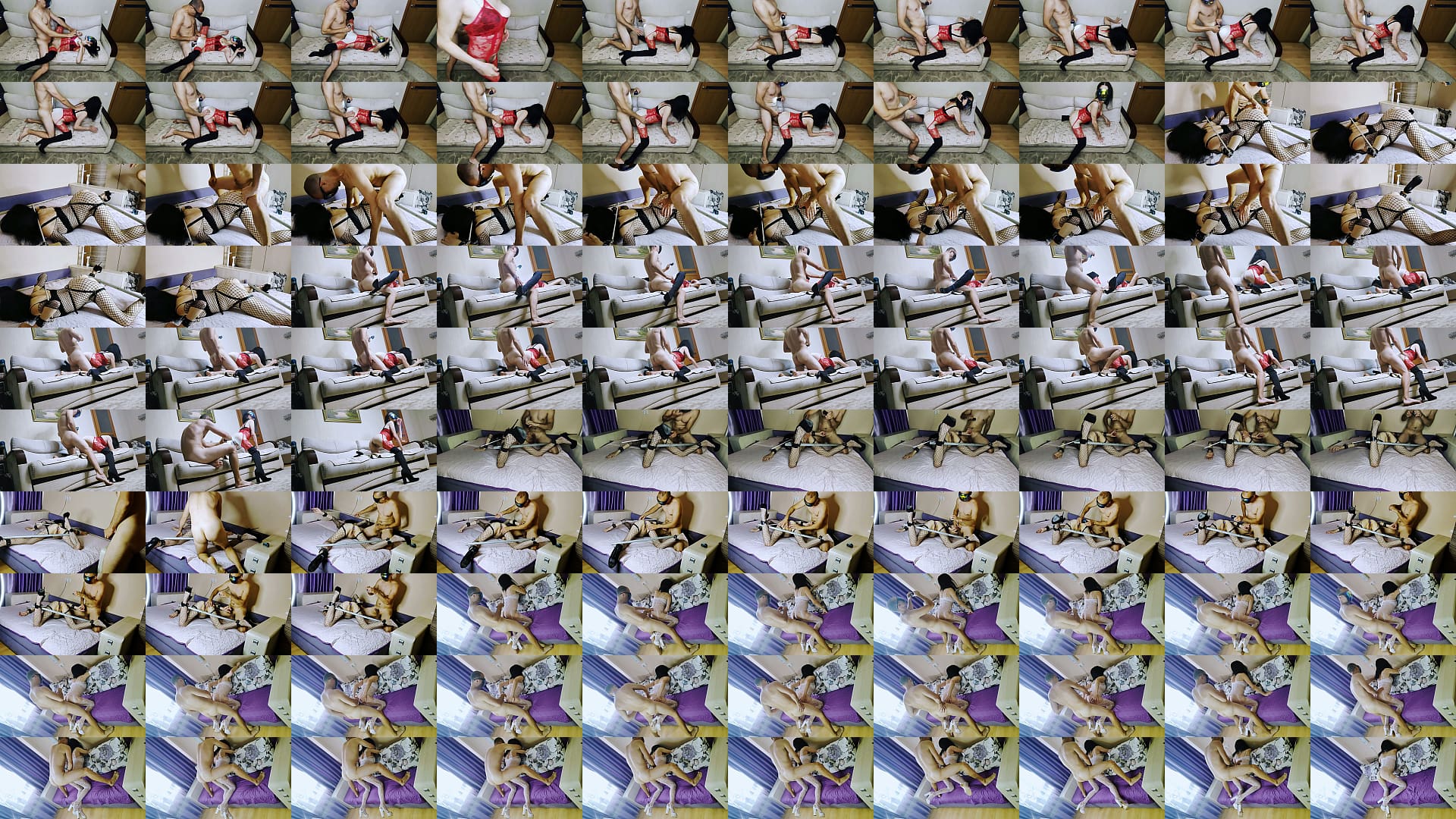 Hot erotic lingerie and stockings in amateur home porno 预览图