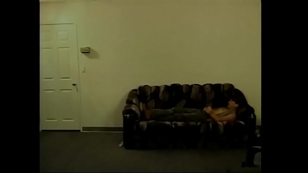 Cute blonde Timber gets two cocks filling up her holes on the sofa