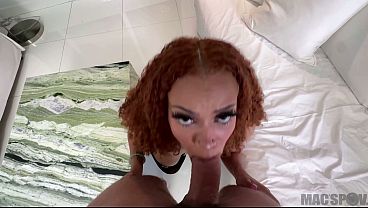 Thick Ebony Babe Jazz The Stallion Gets Fucked and Flipped Upside Down by JMac