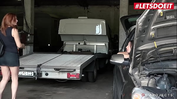 LETSDOEIT - Eva Berger And Conny Dachs - Russian Babe Fucks With Truck Driver At His Service