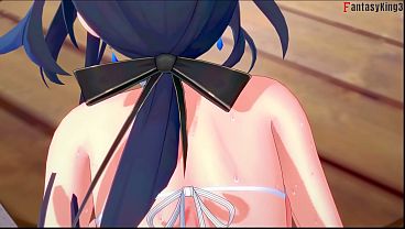 Clorinde fucked in a bikini | Genshin Impact | Full & Pov version on Sheer & PTRN: Fantasyking3