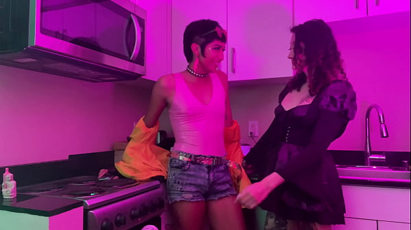 Alt Latina Hottie Pixi Lust Gets Destroyed by Dominant Asian Trans Beauty