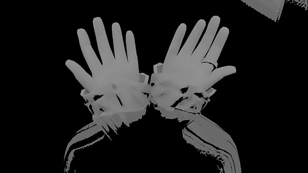 Weiße Handschuhe