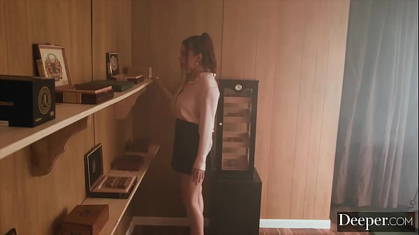 Deeper. Curvy Beauty Rissa May Gets Her Ass Stretched Out By Older Man