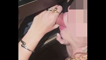 First Time Glory Hole Adventure: Hotwife Sucks & Fucks Multiple Anonymous Strangers While Cuck Jerks Off Watching!