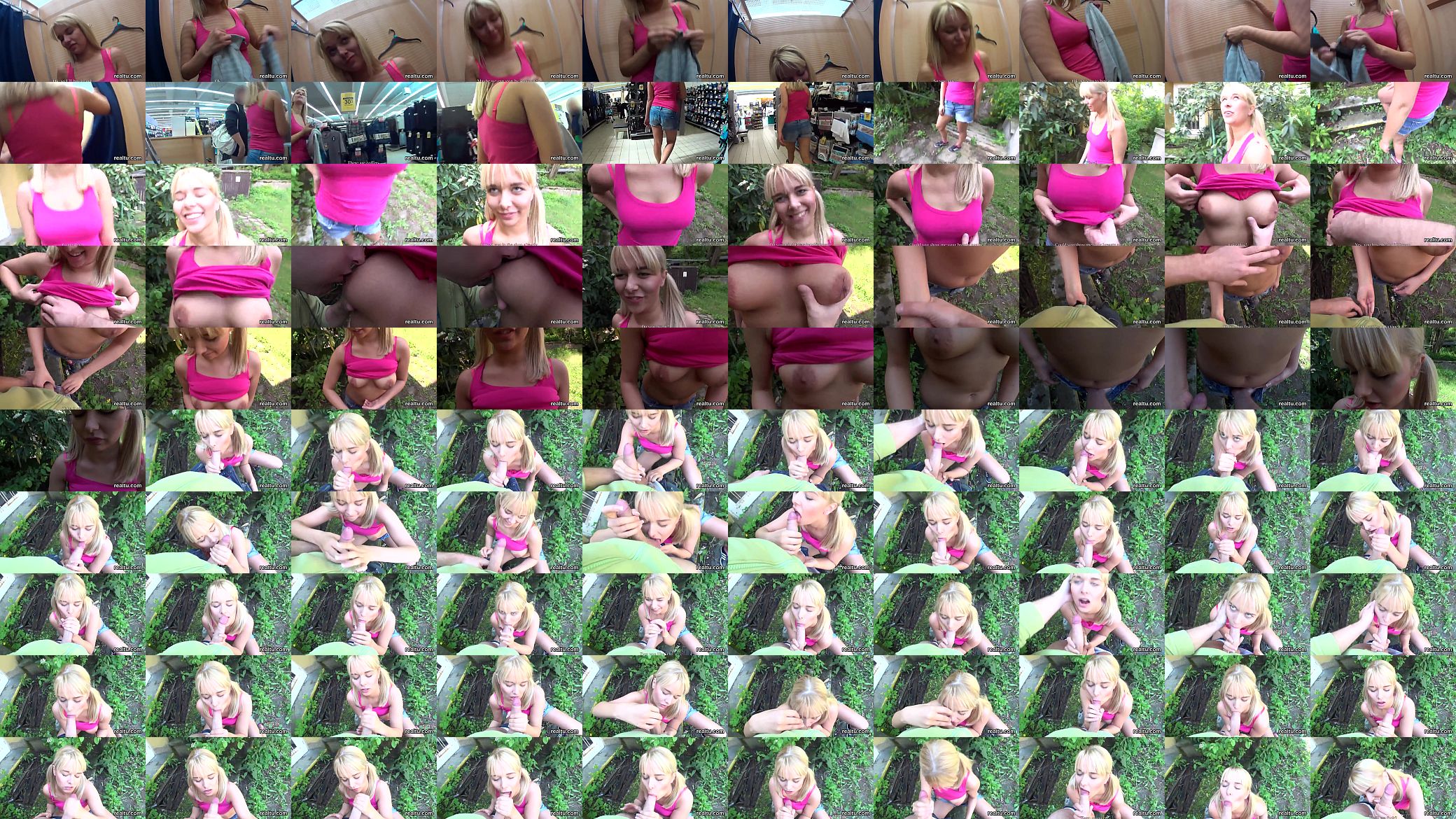 Beautiful czech girl is teased in the mall and fucked in pov 预览图